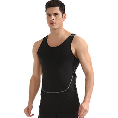 Mens Tank Tops Shirt Bodybuilding Sport Tank Top Men Fitness Tank Top Mens Compression Tank Tops Shirt Quick Dry TShirt Sportman