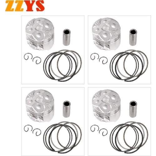 250CC 48.5mm 48.75mm 49mm 49.25mm 49.5mm Pin 13mm Motorcycle Piston and Ring Set For Honda CBR250 MC22 CBR 250 JADE250 HORNET250