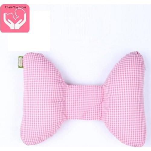 Low Price Hot Sale Cassia Butterfly Pillow Anti-deflection Head Shaped Pillow Pure Cotton Newborn Shaped Pillow
