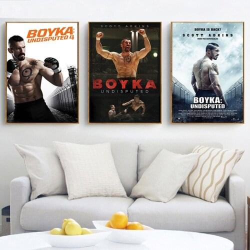 Classic Movie Boyka Undisputed IV Wall Art Canvas Painting Nordic Posters And Prints For Living Room Decor