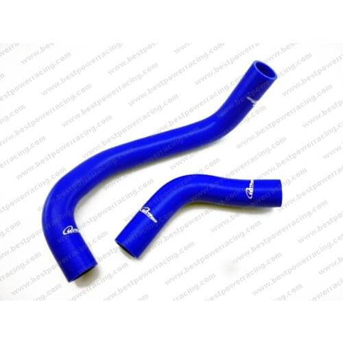 SILICONE TURBO HOSE BLACK FOR 1997 98 99 2000 MITSUBISHI LANCER VIRAGE