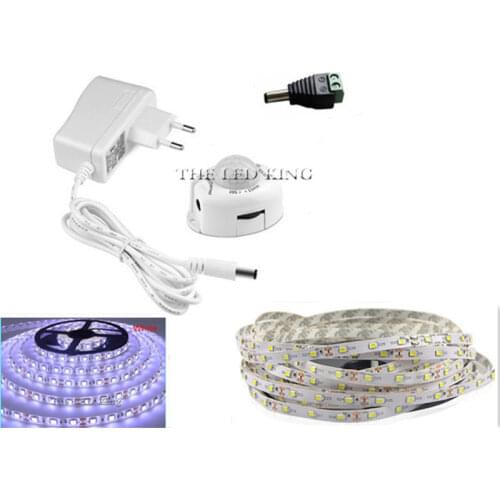 Kitchen Cabinet Light Tape LED Motion Sensor LED Strip Light not Waterproof Wireless PIR LED Lamp Stairs Wardrobe Lamp