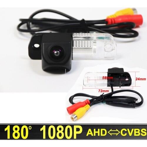 180 Degree 1080P AHD Night Vision Vehicle Car Rear View Backup Parking Camera For Mercedes Benz R CL Class W251 W215 1999-2013