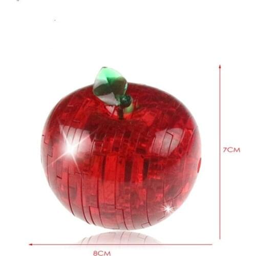 EBOYU(TM) 3D Crystal Puzzle DIY Jigsaw Toy IQ Development Building Toy Gift Gadget