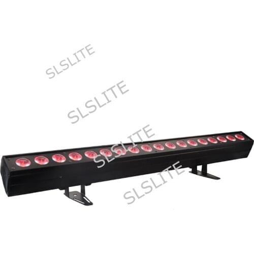 4PCS/LOT 18PCS 10W RGBW 4IN1 LED DMX Wash Bar/led indoor Wall Washer Stage Lighting Free Shipping