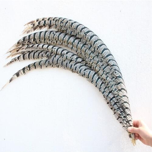 50pcs 32-36inch/80-90CM Natural Pheasant Feathers DIY Celebration Wedding Decoration Accessories plume Feathers For Crafts
