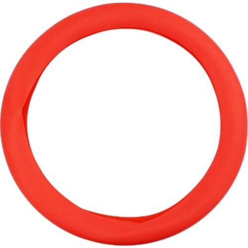 Car Silicone Steering Wheel Cover for Jeep Compass Renegade Wrangler Grand Cherokee for Renault Koleos Kadjar Samsung QM5 QM6