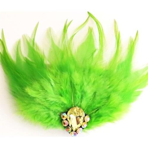 Brooch Pin Lot Vintage Feather Crystal Flower Corsage for Womens Jewelry Wedding Accessories Halloween Gift Suppliers