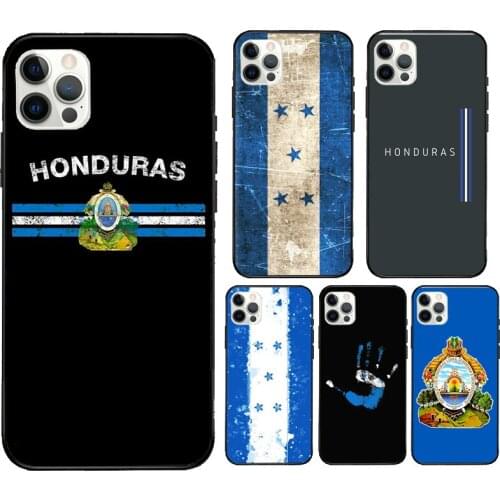 Honduras Flag Fundas For iPhone 12 Pro Max Mini XR X XS Max SE 2020 6S 7 8 Plus 11 Pro Max Phone Case