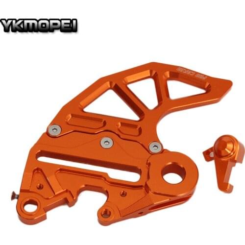 CNC Rear Disc Rotor Brake Guard Cover Protector for SX SXF XC XCW XCF EXC EXCF MX enduro motorcycles motocross 25mm axle 1 o