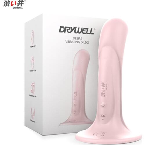 DRY WELL Dildos for Women Vibrator Dildo Penis Soft Silicone G-spot Sex Toys for Adults Suction Cup Anal Female Masturbator