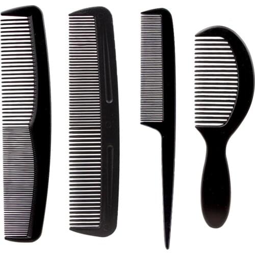 Black Barber Accessories Set Detangling Hair Brush Styling Hot Comb Straightener High Quality Hair Combs Set Brand Concept Store
