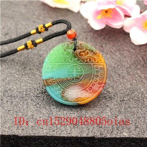 Natural Color Hetian Jade Stone Phoenix Pendant Necklace Chinese Jadeite Jewelry Charm Carved Amulet Gifts for Women Men