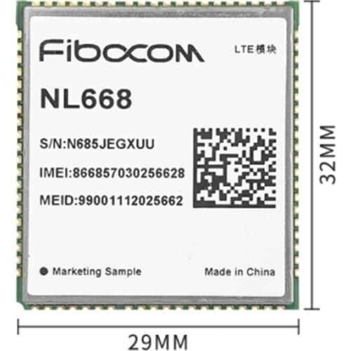 Fibocom NL668-EAU NL668-EU NL668-LA NL668-AM NL668-JP 4G LTE Cat4 LCC package module for globle 100%new and original no fake