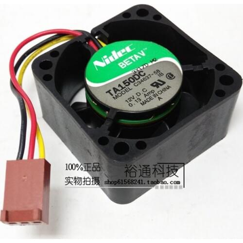 Nidec 6CM 12V 0.13A R33960-57 Double ball bearing server silence cooling fan