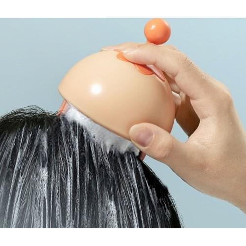 1Pc CombHandheld Scalp Shampoo Slimming Massage Brush Washing Shower Hair Massager Clean Brush Bath Shower Hair Cleaning Brush