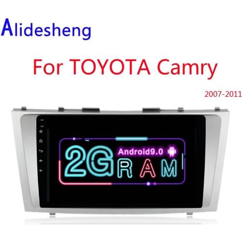 2G RAM Android 8.1 For TOYOTA Camry 7 40 50 2007 2008 2009 2010 2011 Car DVD Multimedia Player GPS navigation Stereo Radio