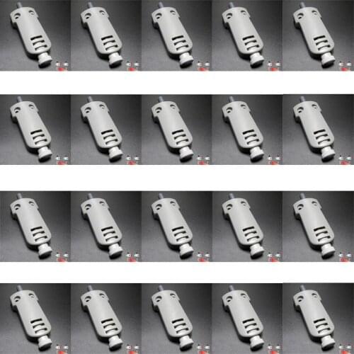 20pcs Kitchen Cabinet Wardrobe Door Stop Damper Soft Close Door Buffers With Screws