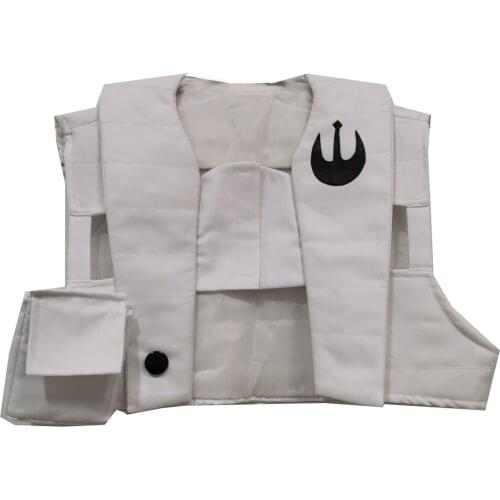 2021 The Force Awakens Cosplay Poe Dameron Costume X-wing Pilot Uniform Outfits Only Vest