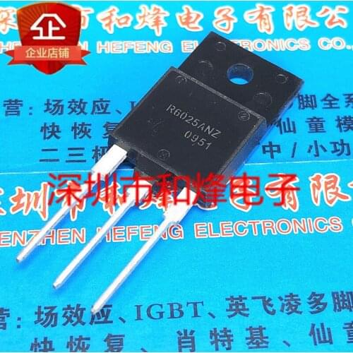 2pcs R6025ANZ TO-3PF 600V 25A