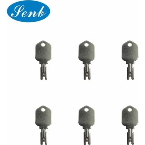6X Forklift Key 1430 166 186304 keys For Hyster / Caterpillar / Yale