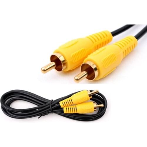 RCA Male to Male Audio Cable RCA Lotus cable AV video cable Projector TV cable