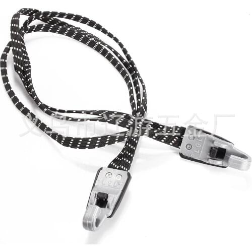 MTB Bike Luggage Carrier Retractable Elastic Band Bicycle Cargo Racks Tied Rubber Straps Rope/Suitcase Band with Plastic hooks