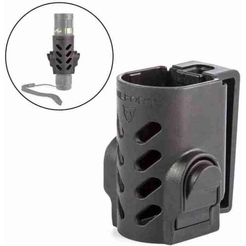 Tactical Flashlight Case Pouch Holster Belt Clip Torch Cover Military Survival Kits LED Lighting Pouch Hunting Accessories