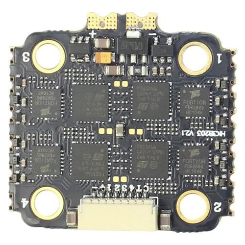 HAKRC 40A 4in1 ESC 2-6S BLHeli-32 DSHOT1200 Ready Brushless Electronic Speed Controller 20x20mm for FPV Racing Drone Accessories