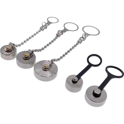 10PCS GX12 GX16 Aviation Connector Plug Cover Waterproof Dust Metal Cap Circular Connector Protective Sleeve New