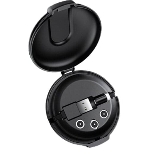 Three-in-one Magnetic Absorption Data Cable Support Fast Charging Data Transmiss