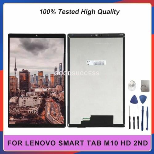 New 10.1'' For Lenovo Smart Tab M10 HD 2nd Gen TB-X306X TB-X306F TB-X306 LCD Display Touch Screen Digtizer Assembly Free Tools