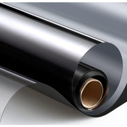 LUCKYYJ One Way Mirror Window Film for Home Self Adhesive Reflective Privacy Window Tint Heat Control Solar Decor Glass Sticker