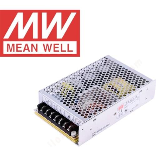 Original Mean Well RS-100-3.3V 5V 12V 15V 24V 48V meanwell RS-100 Series single output enclosed type Switching Power Supply