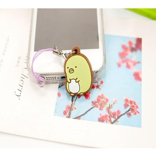 3.5mm Jack Cute Animals Headphone Port Dust Plug Cute Bear Penguin Universal Anti Dust Plug For iPhone11 Smartphone