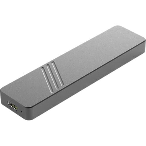 Hard Drive Reader Type C 3.1 To M.2 NVME SATA SSD UASP 6Gbps SATA Pcie M-Key(B+M Key) Aluminum Box For Windows Mac