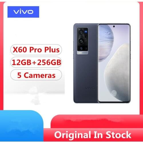 Original Vivo X60 Pro Plus X60 Pro+ 5G Mobile Phone Snapdragon 888 Android 11.0 6.56" 120HZ 12GB RAM 256GB ROM 50.0MP 55W Charge