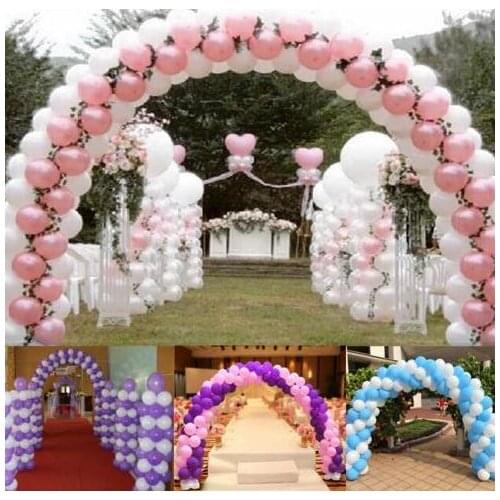100pcs Matt 2.2g thickening mixed color balloon festival wedding scene layout store opened birthday balloon arches