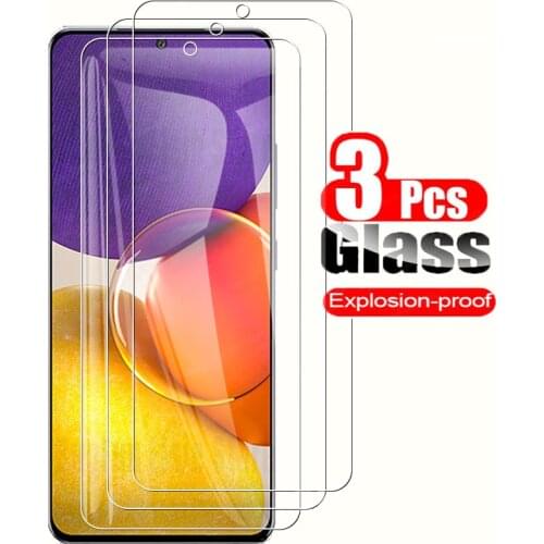 3 PCS/Lot for Samsung Galaxy quantum 2 Protective Glass for Samsung Xcover 5 A52 A72 A32 A22 A12 A02 A02s Screen Protector Film