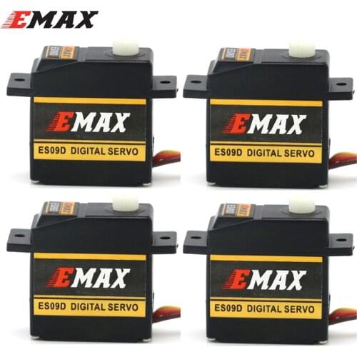1 / 2 / 4pcs EMAX ES09D Plastic Digital Swash RC Servo For Trex 450 Rc Helicopters Rc Drone
