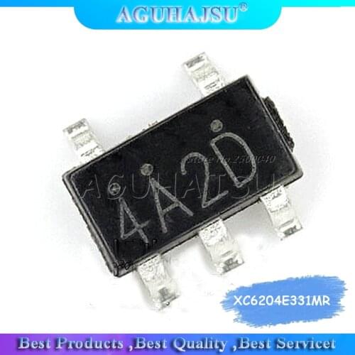 1PCS XC6204E331MR 4A2D screen SOT23-5 XC6204E33MR 3.3V LDO Regulator New
