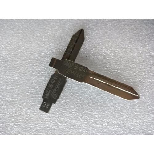 10pcs GM37 39 40 41 Engraved Line Blade For Buick GL8 Regal Scale Shearing Teeth