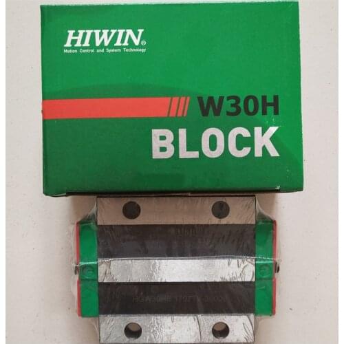 2pcs 100% original HIWIN Linear carriages/blocks HGW20HC match with HGR20 guide way(only carriage bearings)