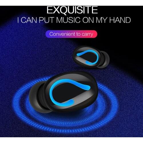 Bluetooth 5.0 Earphones TWS Wireless Headphones Blutooth Earphone Handsfree Sport Earbuds Gaming Headset With 1500mAh Power bank