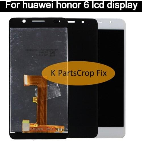 For 5.0 inch Huawei honor 6 LCD Display Touch Screen Digitizer Assembly with Frame Black White Screen Replacement 1920x1080 AAA