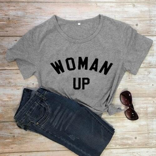 WOMEN UP T-Shirt Funny Womens rights slogan Shirts female shirt mom life tee women casual grunge vintage goth top