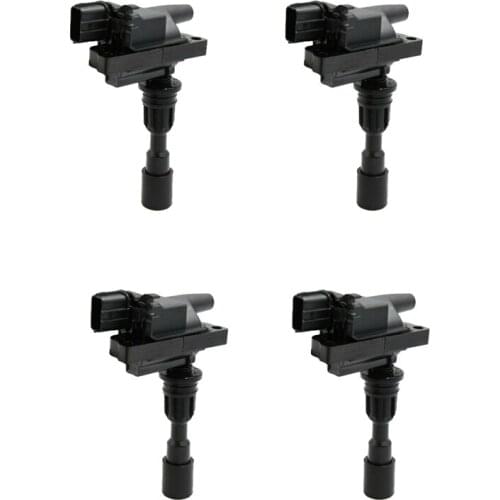Ignition Coil Ignition System 4 pcs For Ford Laser KN KQ & Mazda 323 Astina BJ 1.6L 1998-2003 ZL01-18-100A ZZY118100