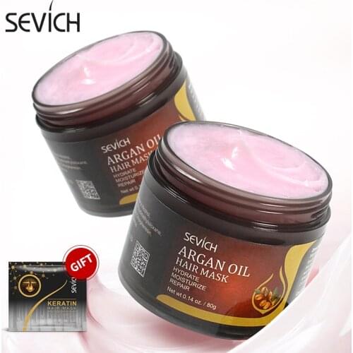 Sevich 80g Keratin Hair Treatment Mask Effectively Repair Damaged Dry Hair Repair Damaged Hair Roots Restore Soft Hair