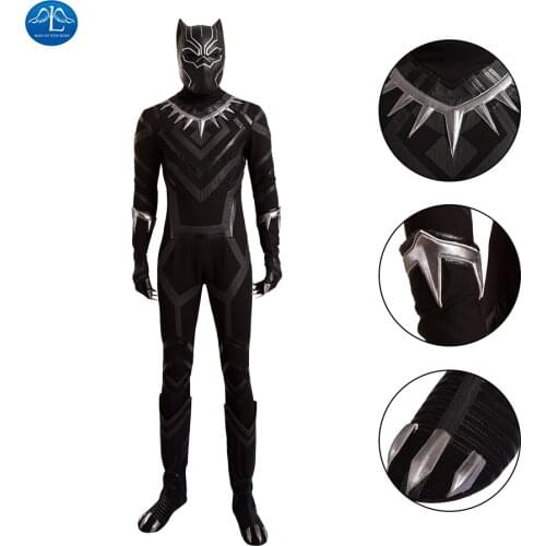 Manluyunxiao Black Cosplay Halloween Costumes for Kids Men Adult Jumpsuit Custom Made Cosplay Costume Anime Movie & TV
