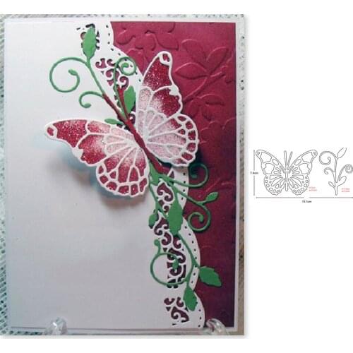 Metal cutting dies swirl Vine butterfly set cut die mold decoration Scrapbook paper craft knife mould blade punch stencils dies